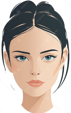 女性の顔